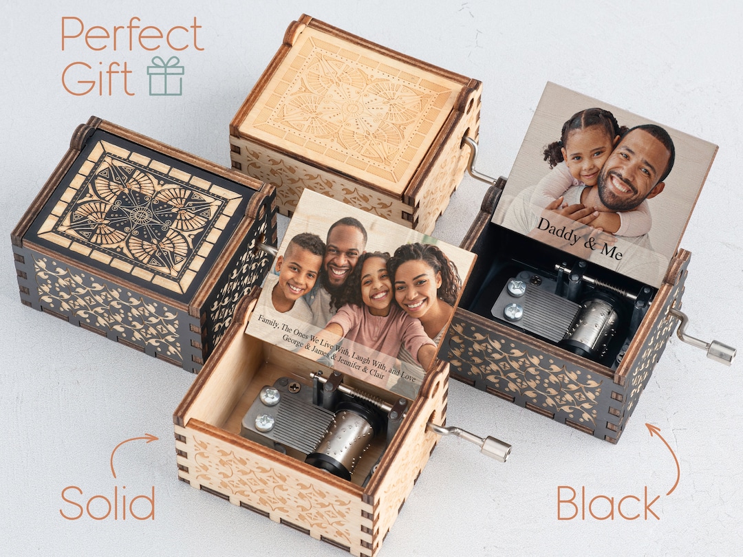 Photo Music Box Personalized Gift for