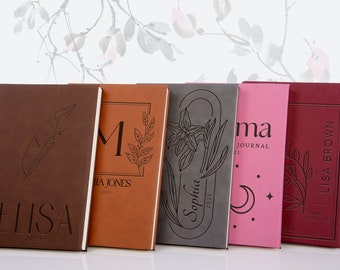 Personalized Employee Appreciation Gifts Personalized Leather Journal, Journal with Name, Lined Journal, Personalized Notebook, Office Gifts