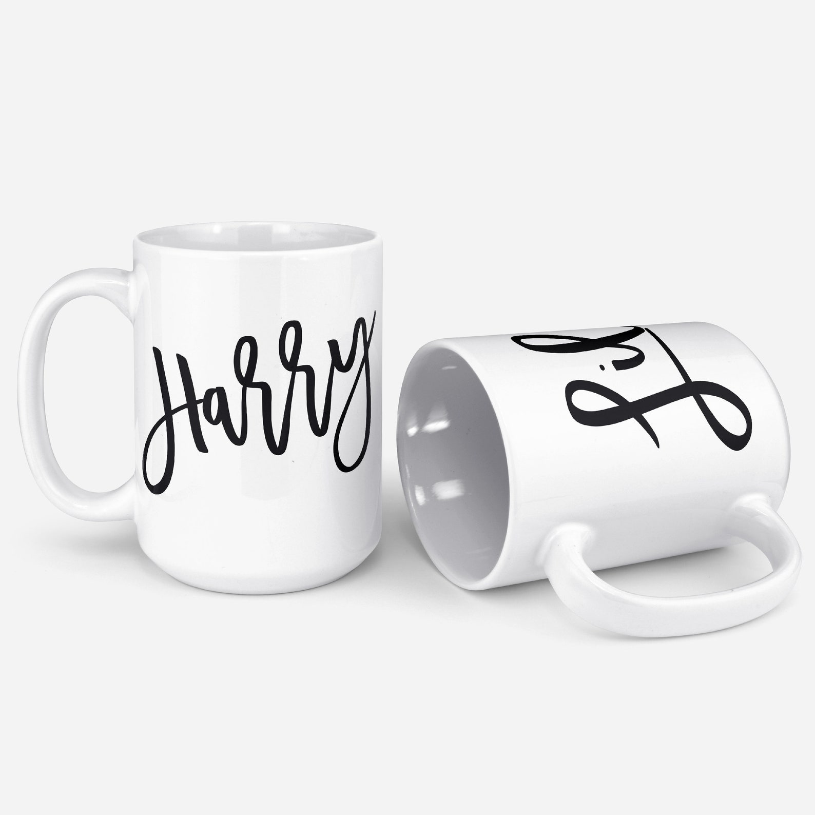 Custom Name Coffee Mug for Couple Personalized Mugs Unique Etsy
