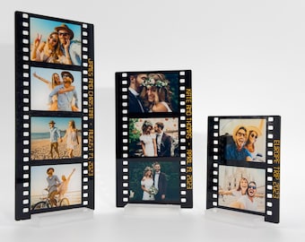 Personalised Memory Film Acrylic, Personalized Camera Roll Gift Our First Trip, Couples Gift Bestfriend Gift, Wedding Gift for Couple
