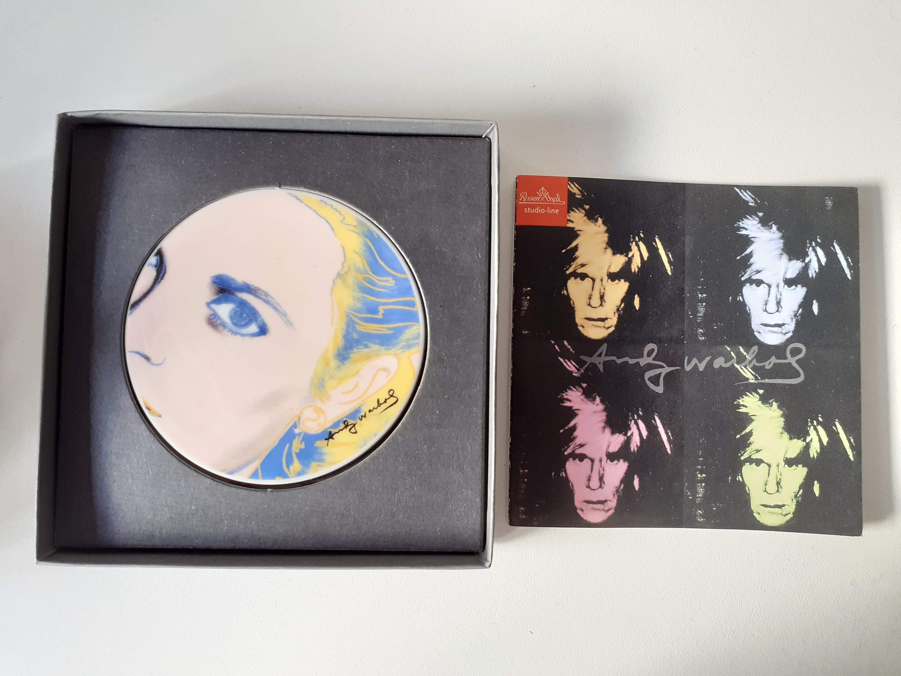 Andy Warhol Grace Kelly Rosenthal Coaster - Etsy 日本