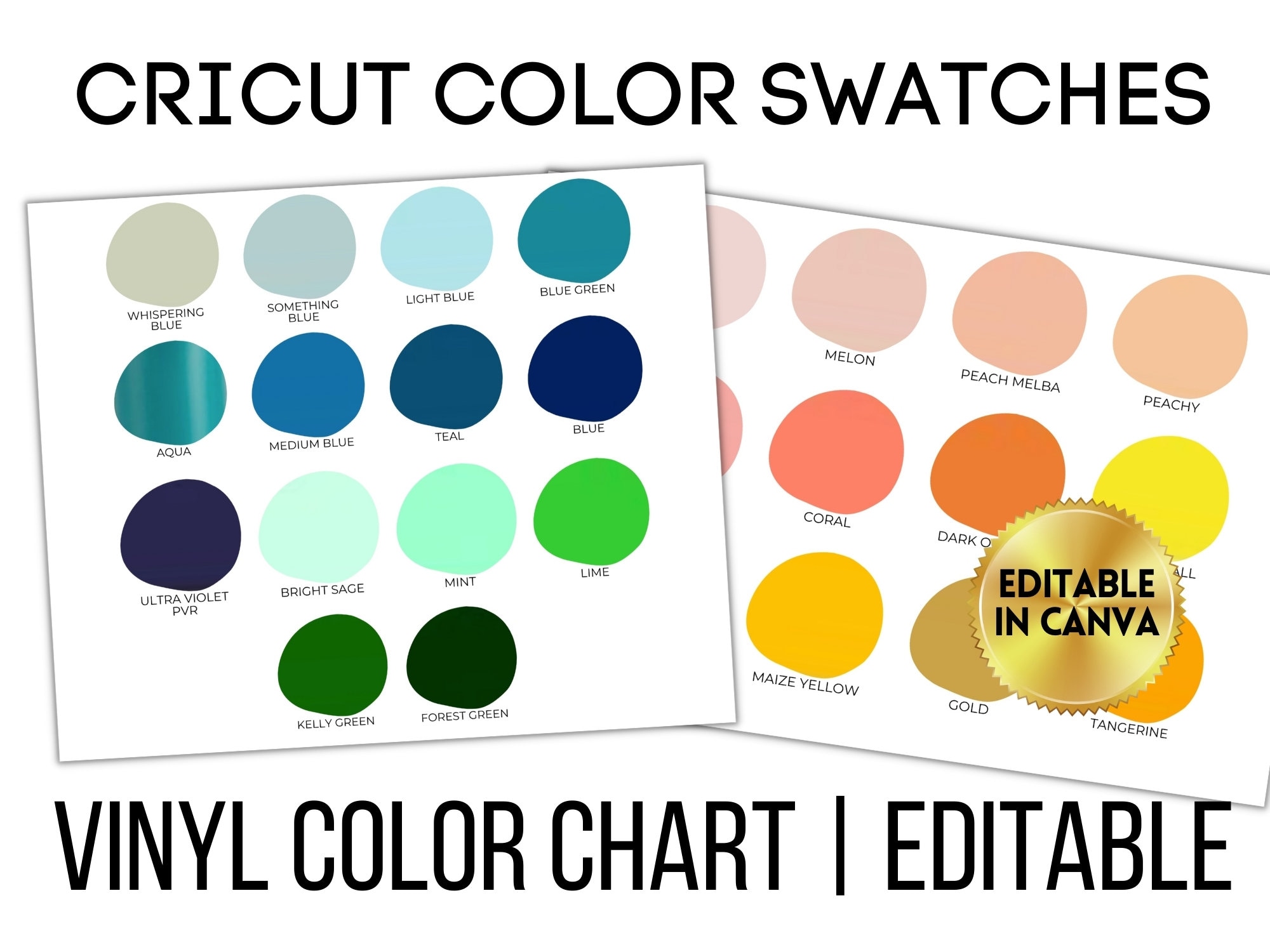 Cricut vinyl color chart wikiBos
