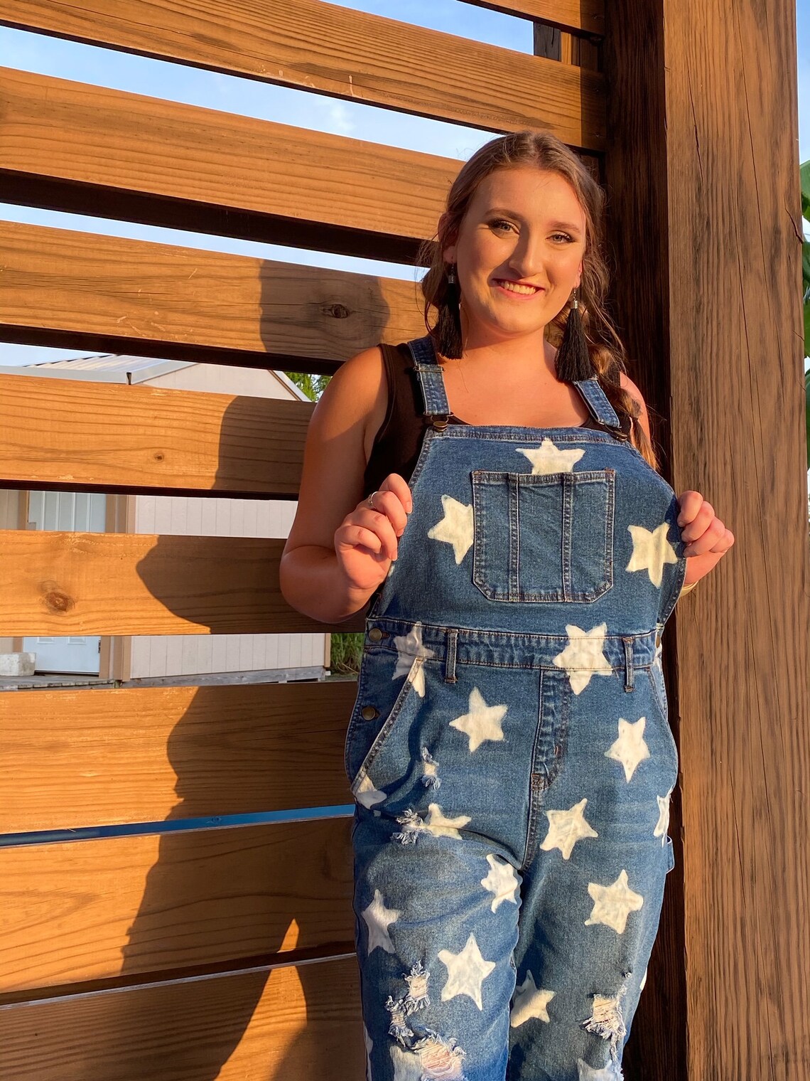 Star Overalls Etsy
