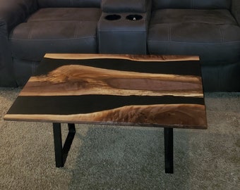 Epoxy Resin River tables and wall art