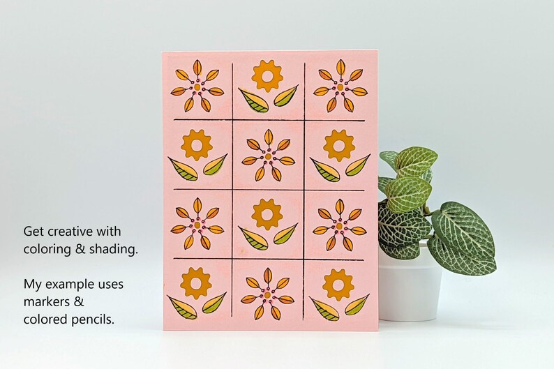 Cricut Joy Cutaway Card SVG Floral Alloccasion Cutaway Card Etsy