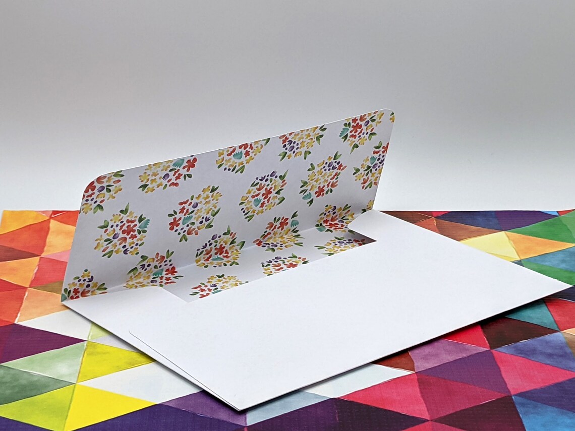 A7 Envelope SVG Cutting File Template for 5 X 7 Card Digital Etsy