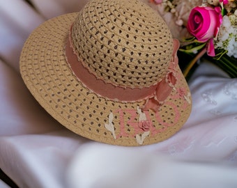 Children's Straw Hat, Blossom