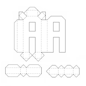 Letras 3D para decorar PNG