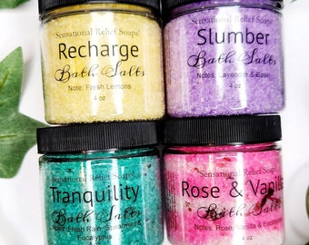 Bath Salts | Mothers Day Gift | Spa Salts | Gift | Relaxing Spa Gift