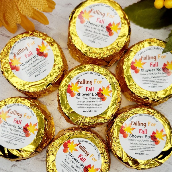 Falling For Fall | Shower Bombs | Shower Steamers | Aromatherapy | Spa Gifts