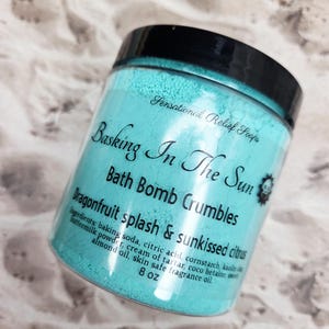 Basking In The Sun Bath Bomb Crumbles | Bath Bomb | Bath | Spa | Skin Care | Spa Gift