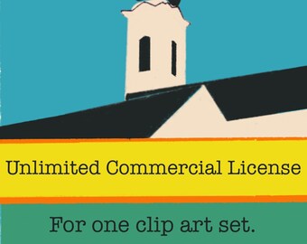 Unlimited Commercial License for one DunaStreet Design Clip Art Set / or Listing.