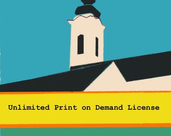 Unlimited Commercial Print on Demand License for ALL DunaStreetDesign Clip Art Sets / Listings