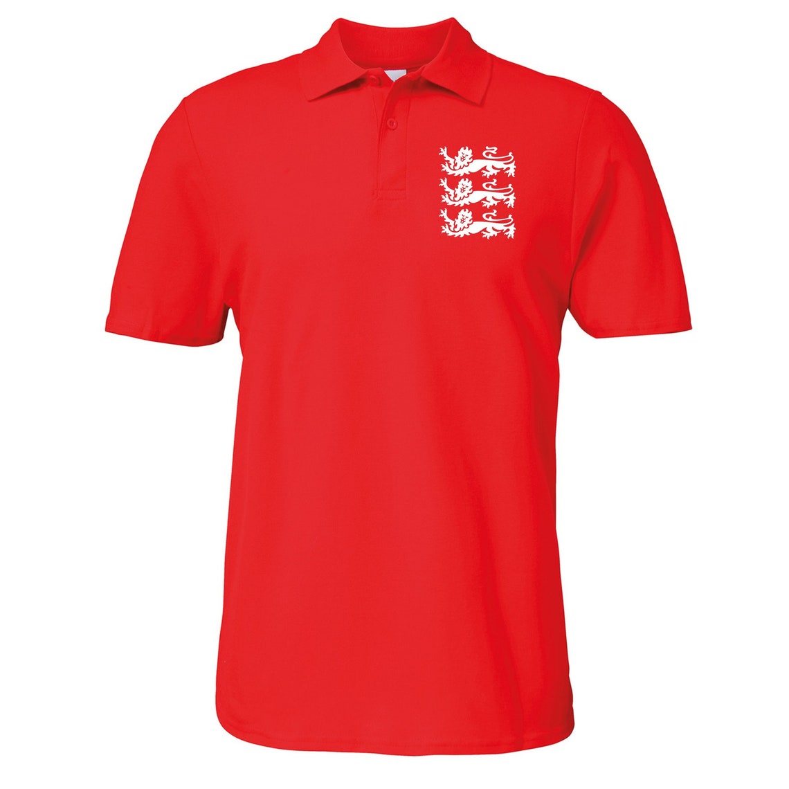 lions red polo shirt