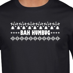 Bah Humbug  Christmas  T shirt