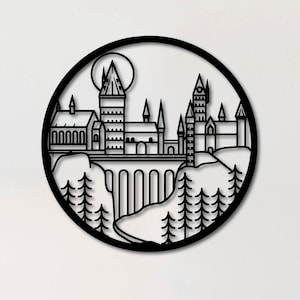 Magic School Wood Wall Decor