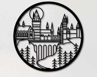 Magic School Wood Wall Decor