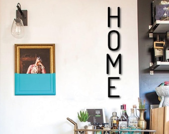 Letras de madera grandes para pared, letras de pared para el hogar, letras de pared para guardería, letrero de hogar para decoración de pared, letrero de madera personalizado, regalo de Navidad