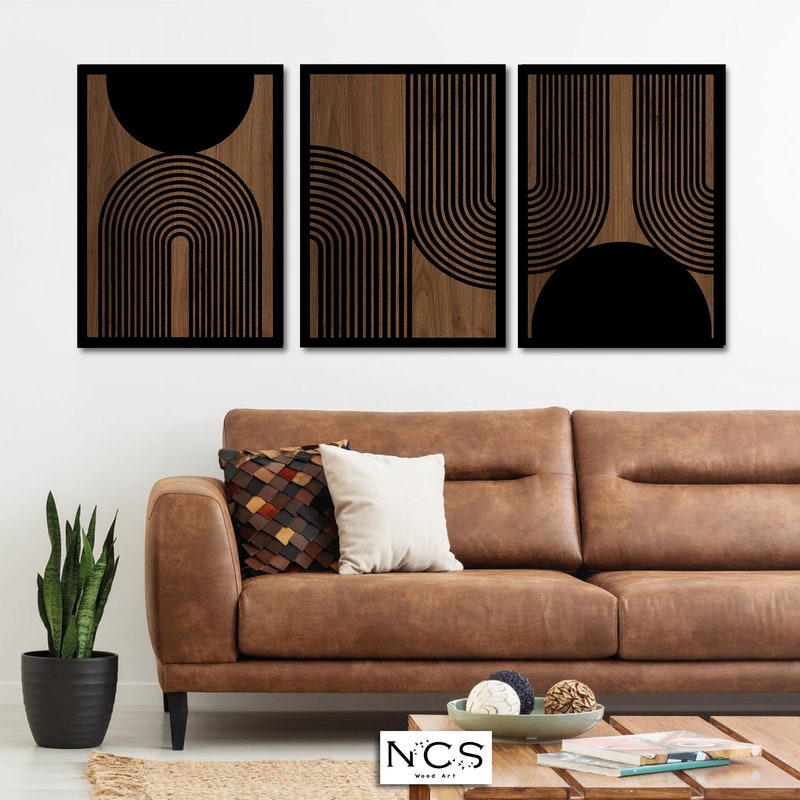 Mid Century Wall Decor - Etsy