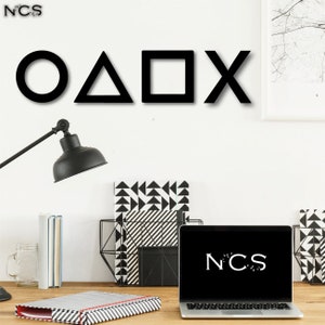 Dekoracja ścienna z drewna Playstation, konsola Playstation5, dekoracja ścienna PS5, prezent dla graczy, Playstation4, prezent świąteczny, PlayStation