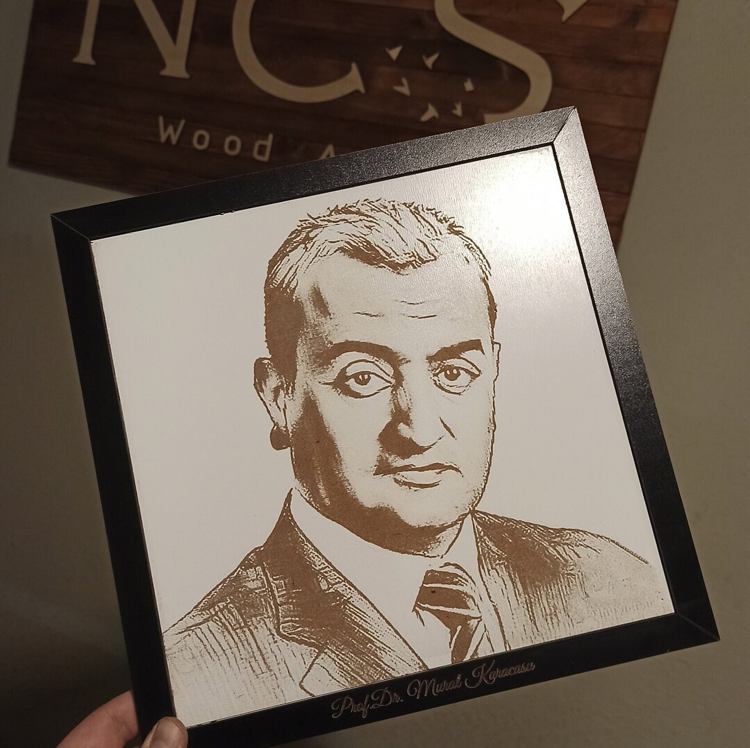 Wooden Engraved Photo Custom Wood Photo Frame Personalized Etsy