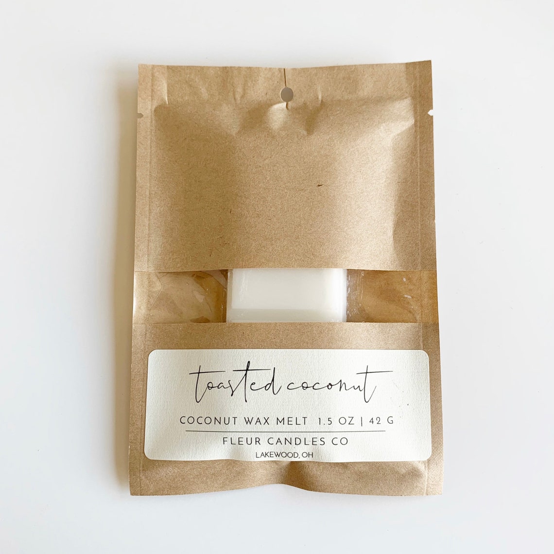 Toasted Coconut Coconut Wax Melt Fine Fragrance Etsy