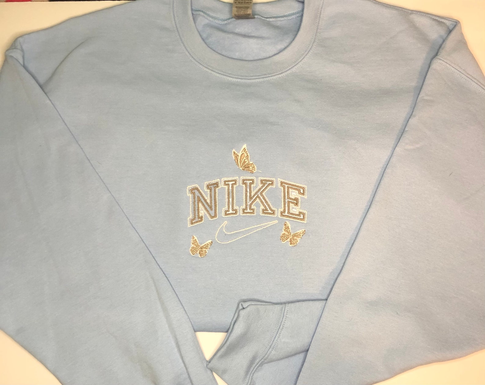 Nike Inspired Butterfly Sweatshirt | Etsy
