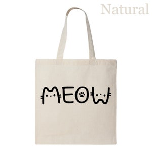 Cat Mom Tote Bag, Canvas Tote Bag, Custom Tote Bag, Cat Mom Gift, Cat Lover Bag, Gift For Her, Cat Lady Bag