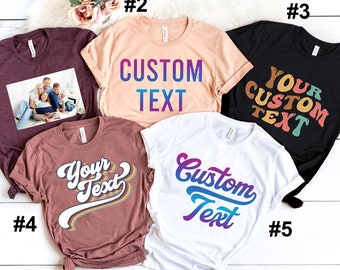 Etsy custom cheap t shirts