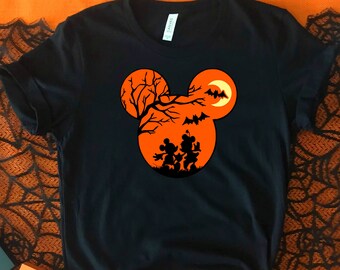 Disney Halloween Tee | Etsy