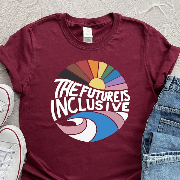 The Future Is Inclusive Shirt, Autism Acceptance Shirt, Special Education Shirt, Gift For Teacher, Neurodiversity Shirt, Social Worker Tee