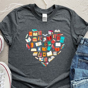 Book Lover Shirt, Book Lover T-shirt, Gift For Librarian, Library Shirt, Book Reader Shirt, Reading Tee, Book Nerd Shirt,Gift For Book Lover