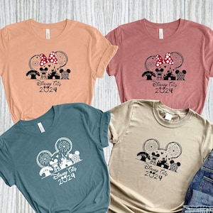 Custom Disney Family Trip Shirt, Disneyland Family Crew Shirt, Matching Disneyworld 2024 Shirt, Disney Trip Shirt, Disney Squad Tees