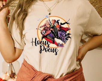 Hocus Pocus Shirt, Disney Halloween Shirt, Sanderson Sisters Shirt, Halloween Outfit, Halloween Gift, Holiday Shirt, Halloween Tee Gift