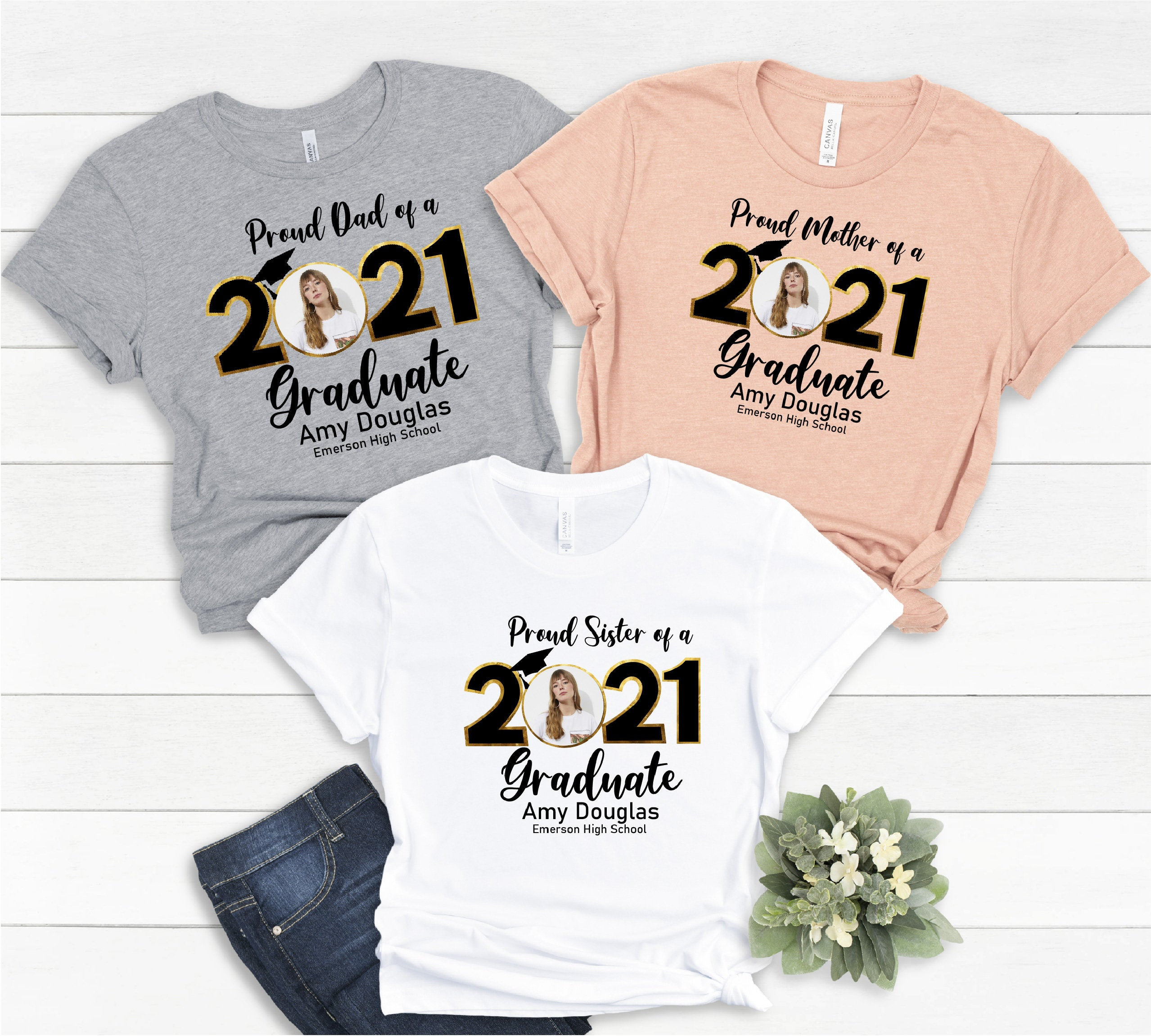 Personalized Graduation Family Shirts Graduation Family Etsy