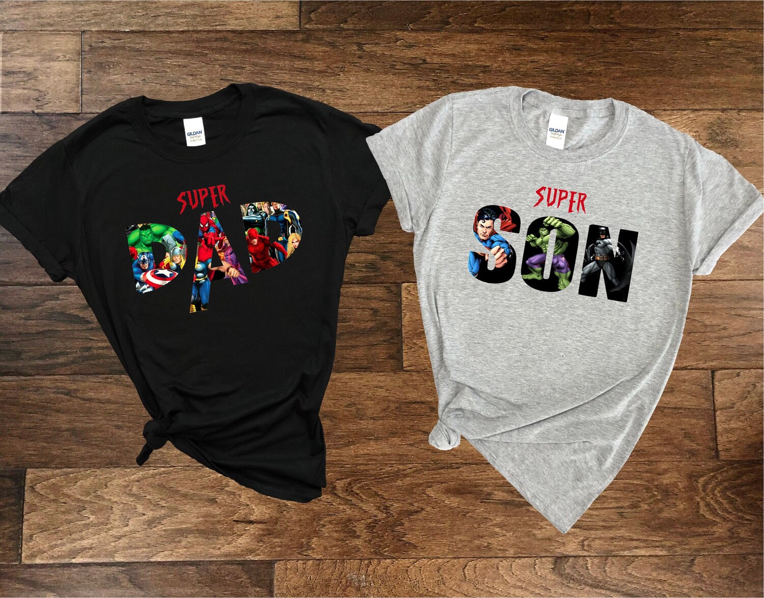 Superhero Dad Shirt, Super Dad Super Son Shirt, Dad Son Matching, Father Son Matching, Father's Day Shirt, Super Father Shirt, Gift Father