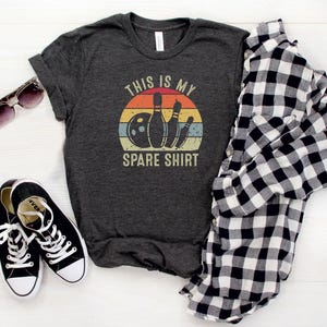 This Is My Spare Shirt, Retro Bowling Shirt, Bowling Lover Shirt, Gift For Bowler, Vintage Bowling Shirt, Funny Bowling Shirt