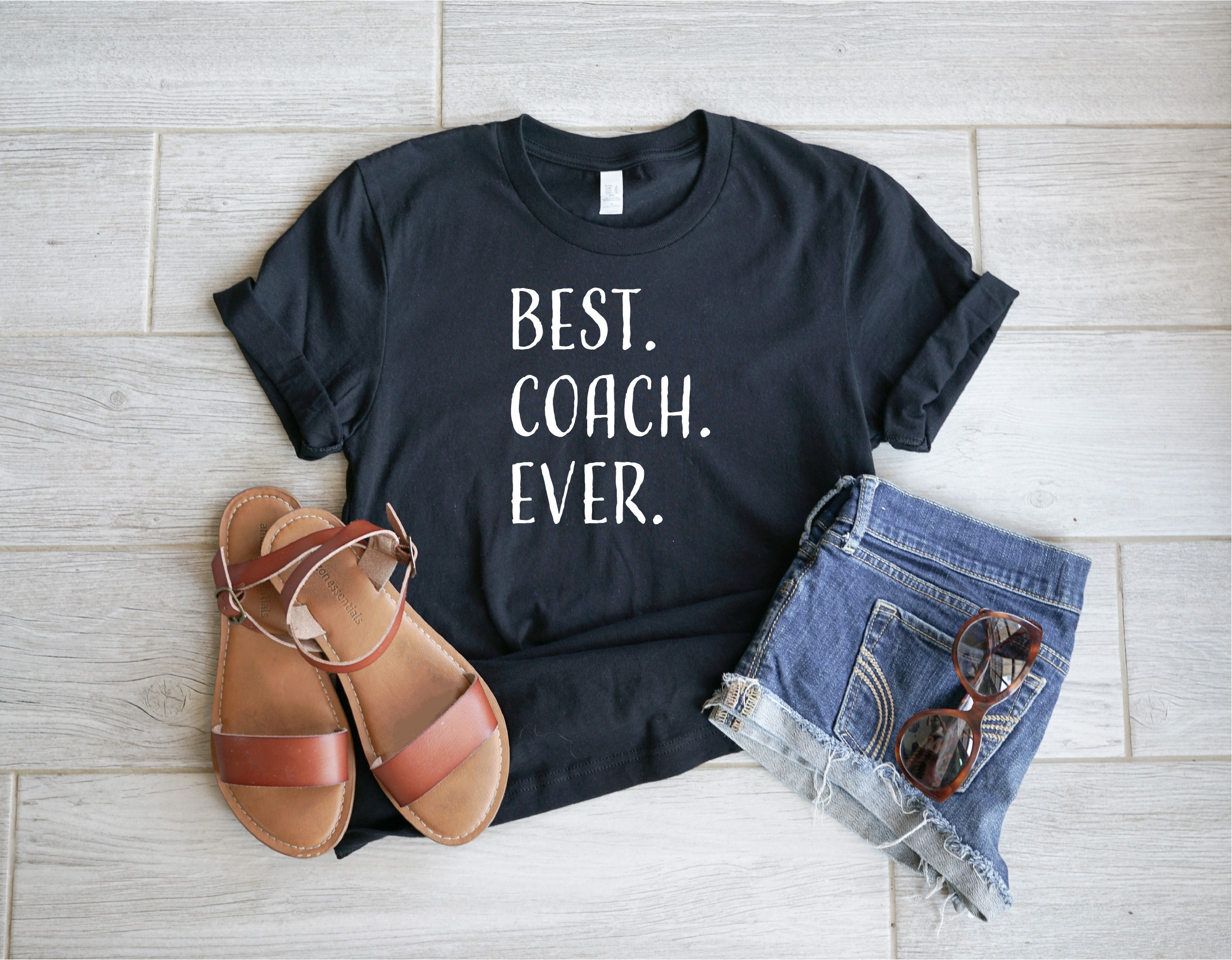 Best Coach Ever Shirt Coach Shirt Gift For Her Funny Shirt Etsy