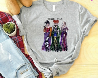 Hocus Pocus Shirt, Disney Halloween Shirt, Sanderson Sisters Shirt, Halloween Outfit, Halloween Gift, Halloween Costume, Holiday Shirt