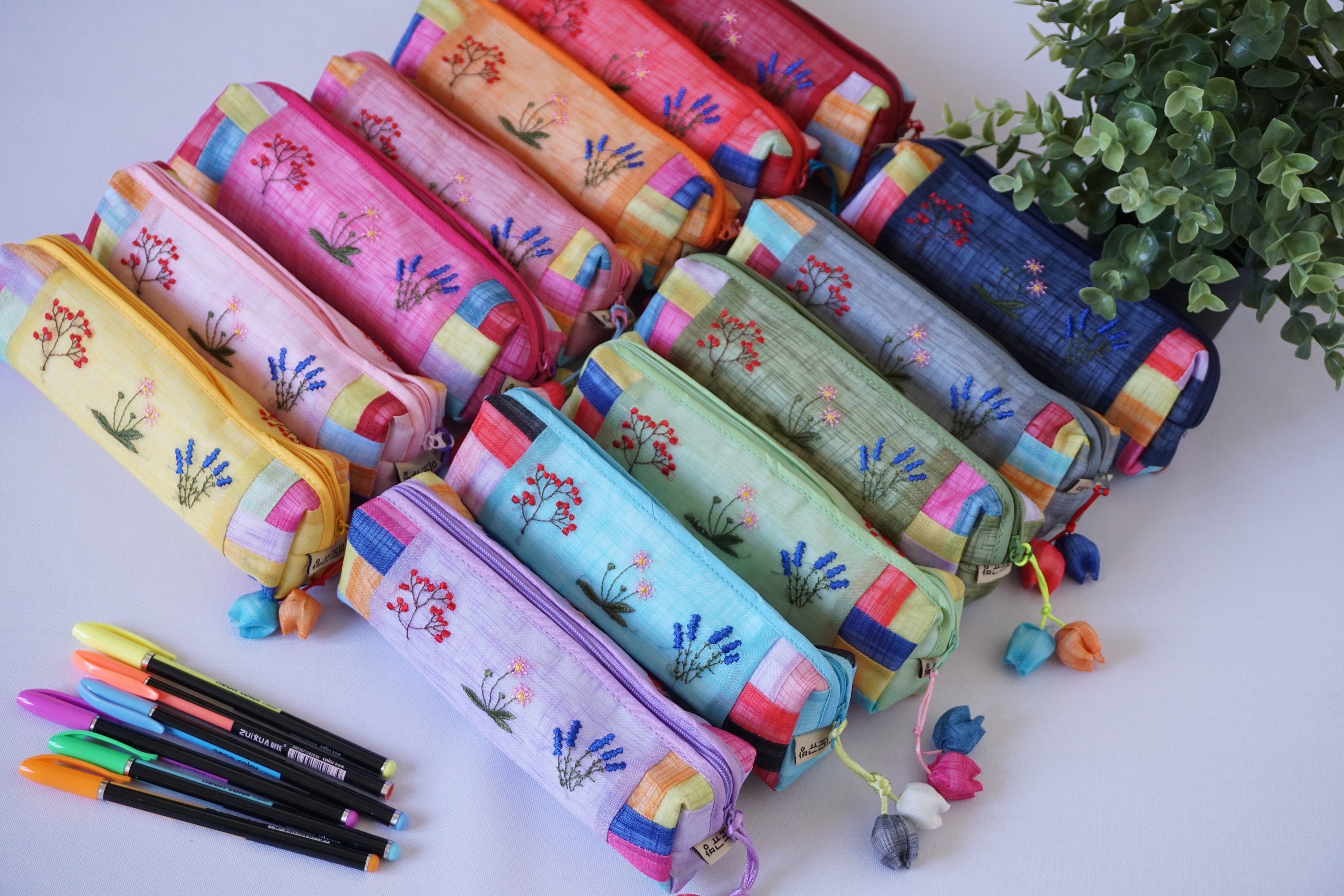 Korean Japanese Girly Pencil Case Inspired By Japanese Culture – Aestheticer