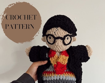 The Wizard Boy, amigurumi pattern,potterpals snugglers, crochet