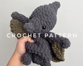 Ptavey The Pterodactyl Crochet Snugger Pattern