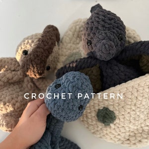 The Dino babies bundle pt 2 w/ hatching egg crochet pattern