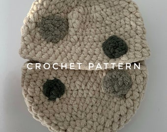 Hatching Egg Crochet Pattern, Dino Baby Snuggle (PDF Pattern)