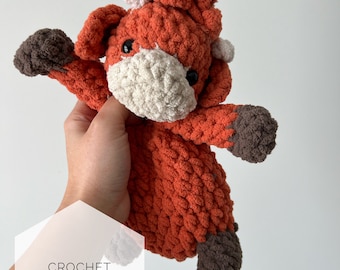 Hayes The Highland snuggler crochet pattern