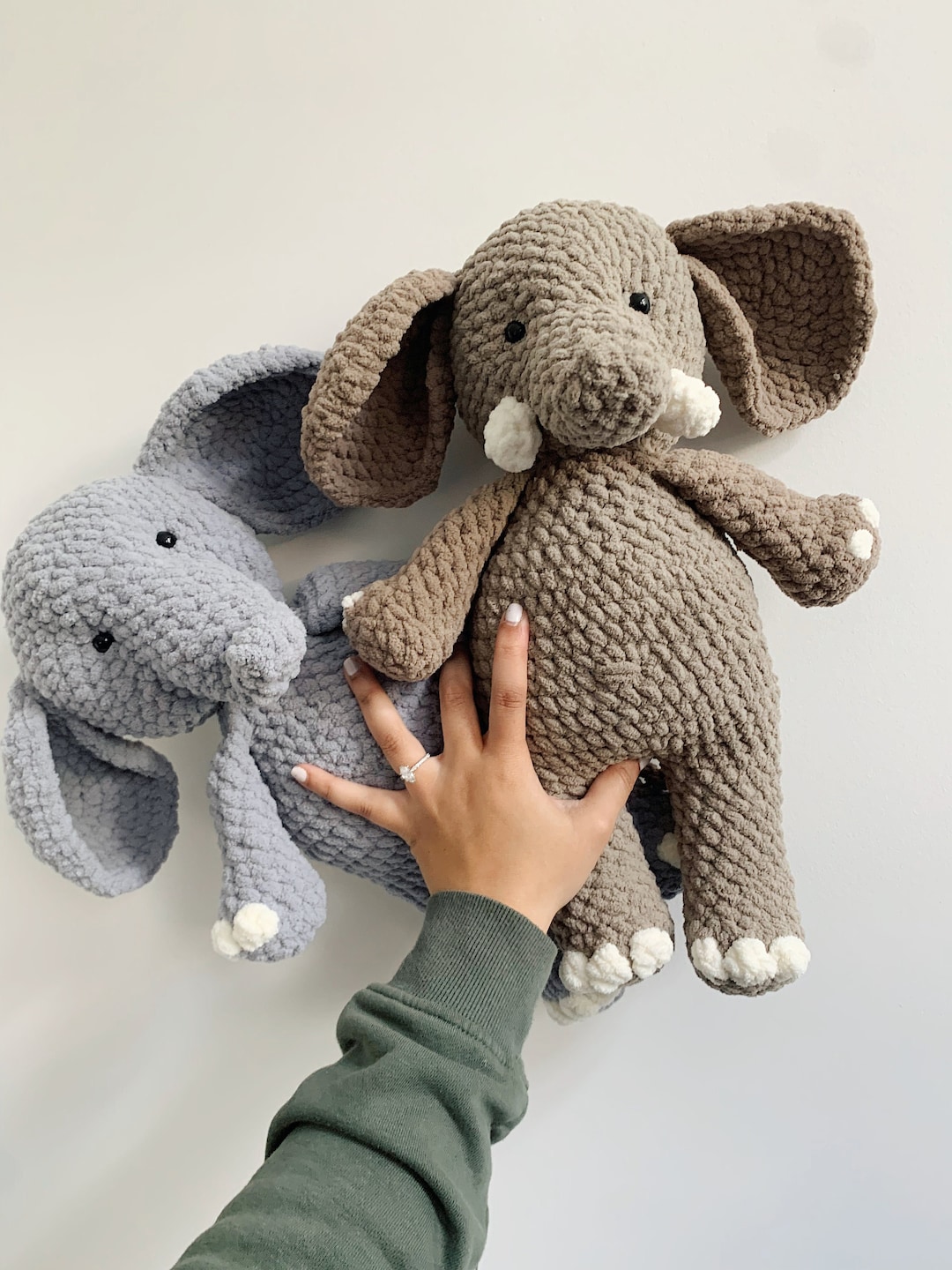 Edgar the Elephant Crochet Pattern Amigurumi Pattern