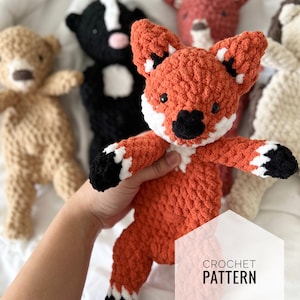 Felix the Fox Crochet Pattern Little Woodsy Pals