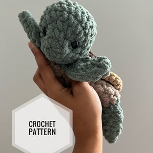 Stoney La tortue de mer Snuggler au crochet, PDF anglais