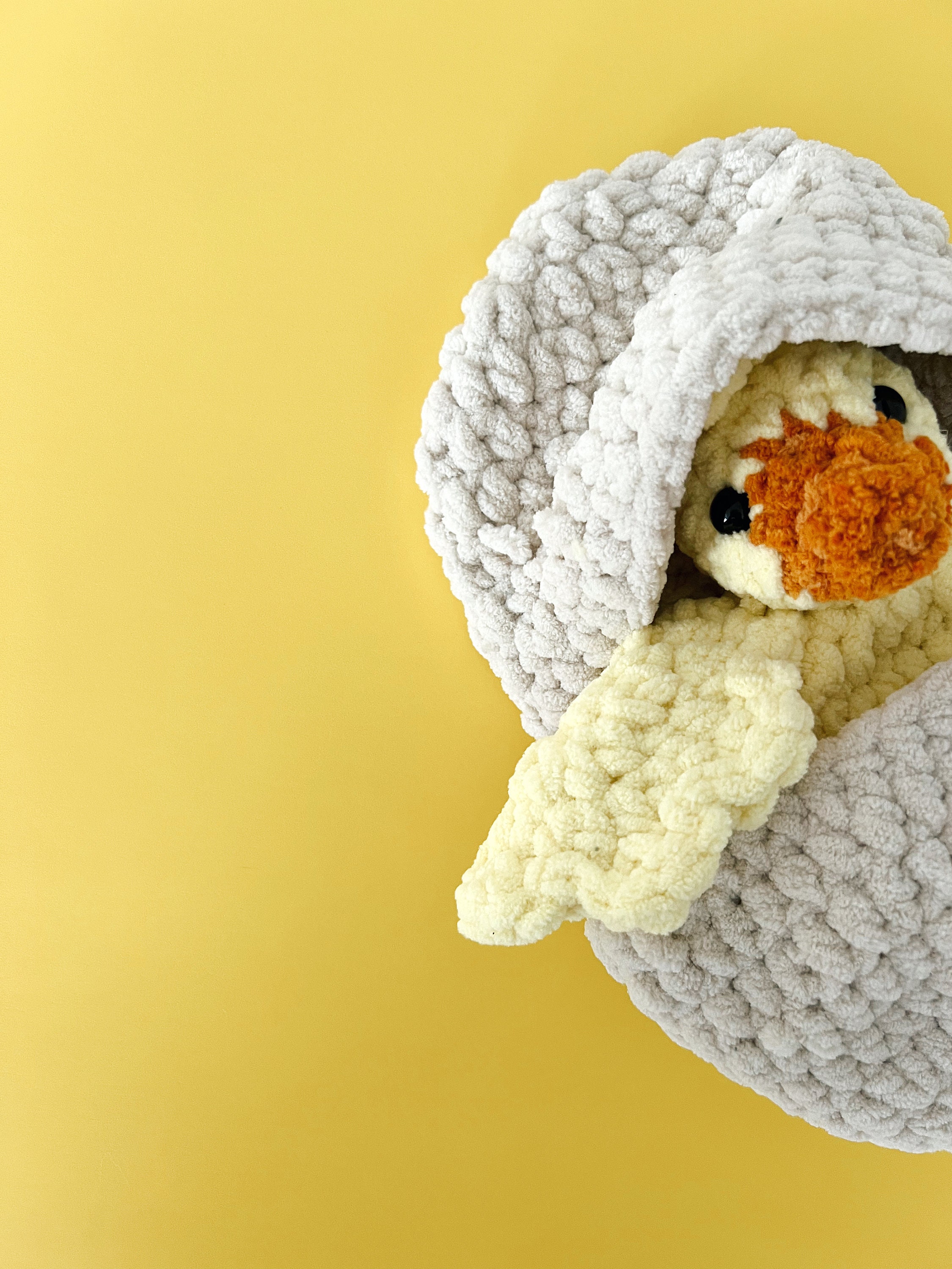 The Hatching Egg Crochet Pattern, Egg Hatching Pattern