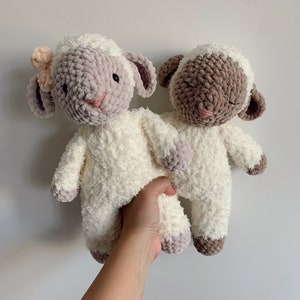 Libby the lamb CROCHET pattern, amigurumi pattern